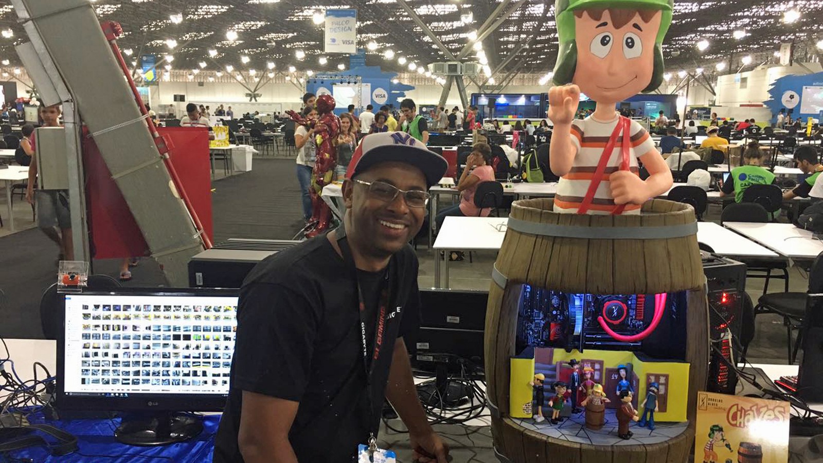 Paulistano montou "computador de R$ 8 mil do Chaves" para disputar campeonato na Campus Party 2017