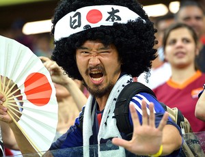 torcida Itália e Japão jogo Recife (Foto: AFP)