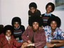 Jackie, Tito, jermaine, Marlon, Michael e Randy em 1972