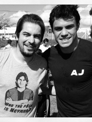 Potter e Kleber (Foto: Arquivo Pessoal/ Luciano Potter)