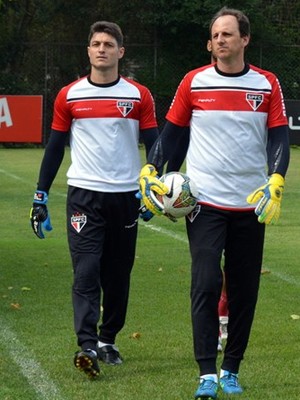 Ceni goleiros São Paulo (Foto: site oficial / saopaulofc.net)