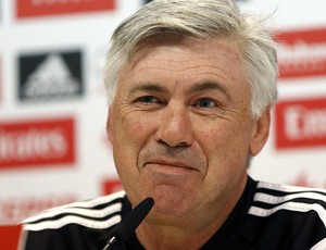 Carlo Ancelotti, coletiva, Real Madrid (Foto: EFE)