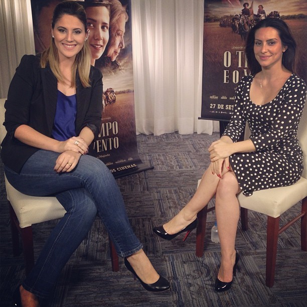 Jessica Leão e Cleo Pires (Foto: Reprodução / TV Diário)