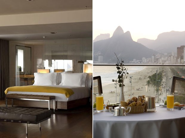 Suíte mais cara do hotel Fasano no Rio de Janeiro (Foto: Divulgação)