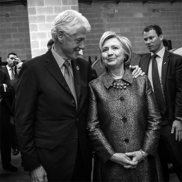 Bill Clinton e Hillary Clinton (Foto: Instagram)