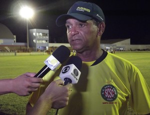 Wassil Mendes, técnico do Santa Cruz-RN (Foto: Tiago Menezes/GLOBOESPORTE.COM)