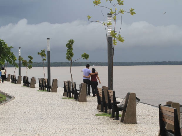 Ponto turístico de Belém, Portal da Amazônia irá instalar telão para receber cerca de 8 mil torcedores. (Foto: Elivaldo Pamplona/O Liberal)
