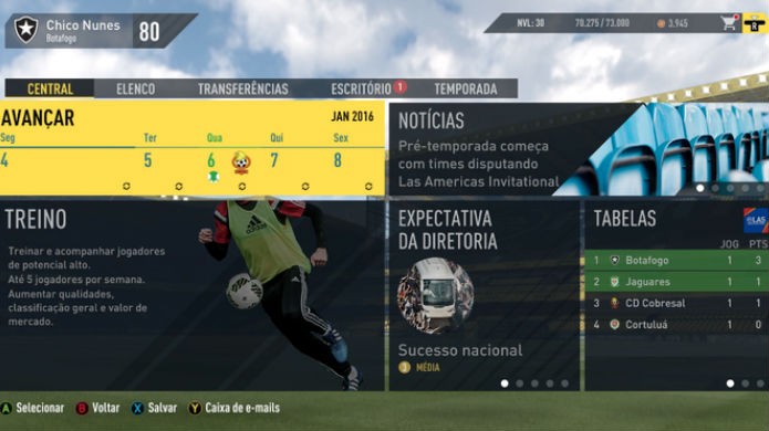 FIFA 17 e PES 2017: a série da EA se sai melhor nas partidas online (Foto: Reprodução/TechTudo)