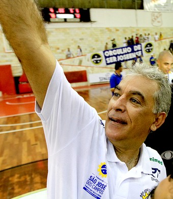 Técnico Luiz Zanon São José Basquete (Foto: Rafael Silva / Gazeta Press)