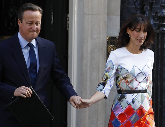 David Cameron, o premiê que renunciou, em Londres, dia 24 (Foto: Phil Noble / Reuters)