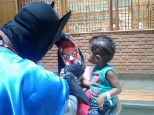 'Batman', na verdade, é empresário e tem 38 anos. (Foto: Divulgação/Loucos pela Paz)