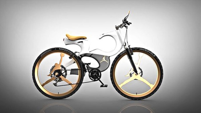 Bicicleta criada por Pinterest para homenagear o Michael Jordan (Foto: Divulgação ) Bicicleta criada por Pinterest para homenagear o Michael Jordan (Foto: Divulgação )