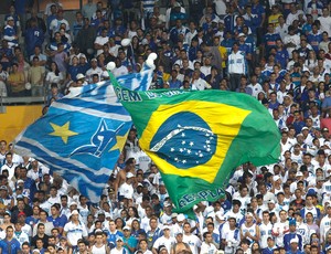 Torcida Cruzeiro (Foto: Washington Alves / Vipcomm)