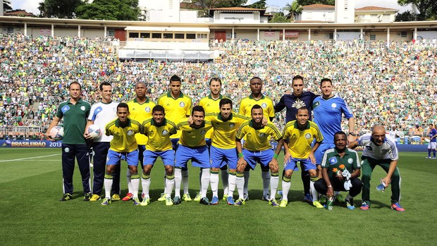 Palmeiras posado (Foto: Marcos Ribolli) Palmeiras posado (Foto: Marcos Ribolli)