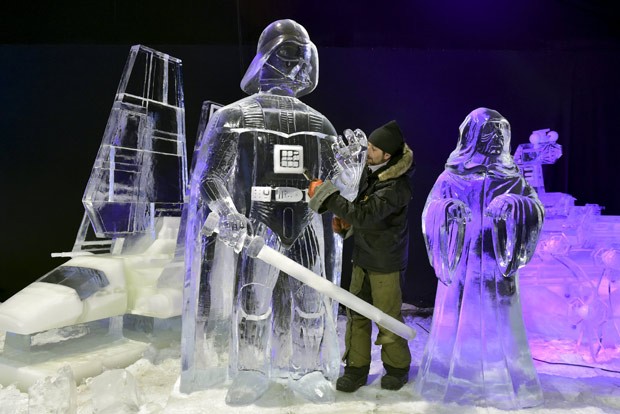 Eaculturas foram feitas em festival em Liège, na Bélgica (Foto: Eric Vidal/Reuters)