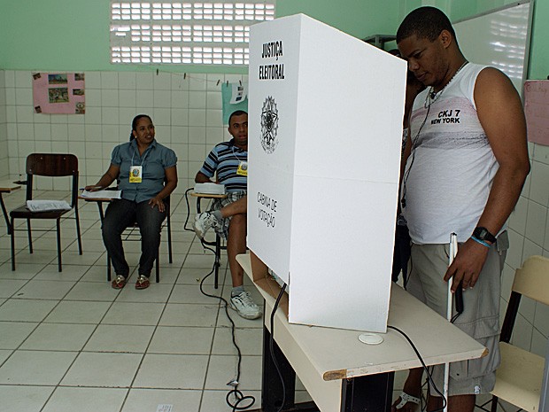 voto cego na bahia  (Foto: Egi Santana/ G1)