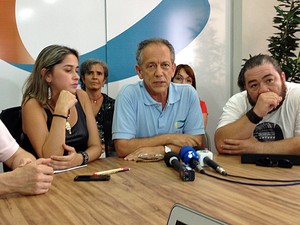 O porta-voz da Rede, Walter Feldman, concede entrevista em Brasília (Foto: Lucas Salomão/G1)