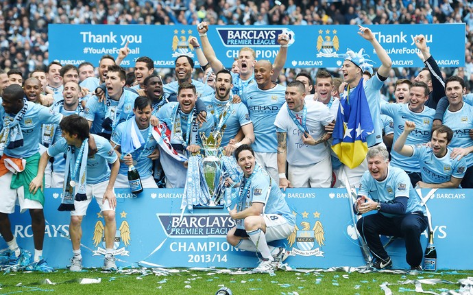 manchester city campeão (Foto: Getty Images)