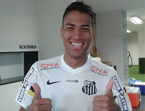 gustavo eugênio santos sub-20 (Foto: Reprodução / Instagram Santos FC)