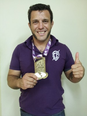 Moisés Guerreiro traz ouro do pan de jiu-jitsu (Foto: Divulgação/Funesp)