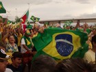 Manifestantes fazem maior protesto nacional contra o governo Dilma