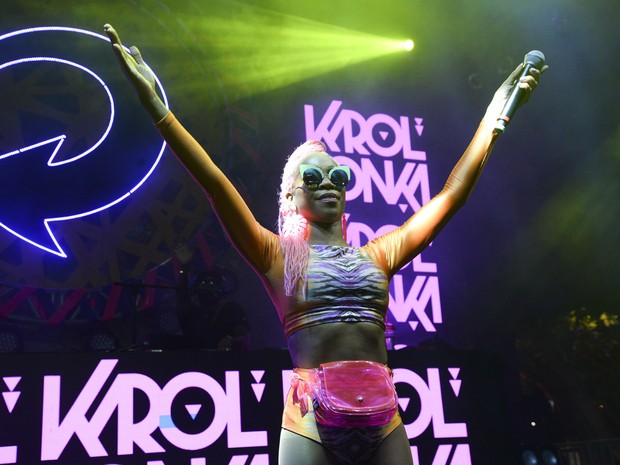 Karol Conka  faz show na Zona Sul do Rio (Foto: Felipe Panfili/ Divulgação)