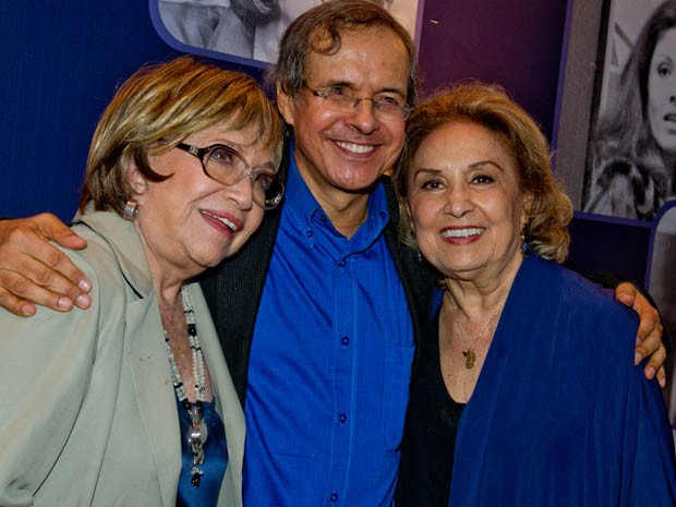 Nathalia Timberg, Hermes Frederico e Eva Wilma (Foto: Mariana Viana)