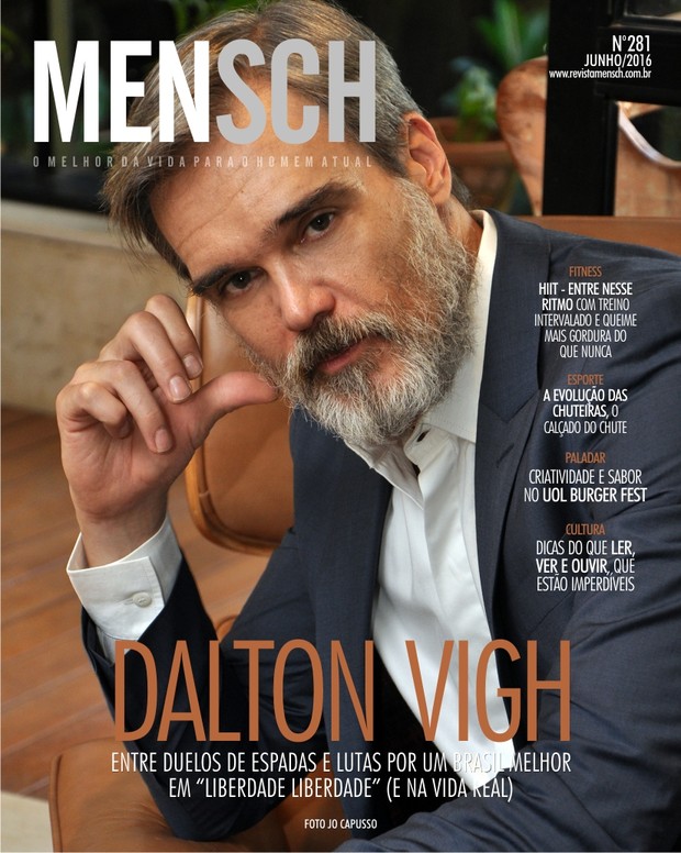 Dalton Vigh (Foto: Jo Capusso / Revista MENSCH / Divulgação)