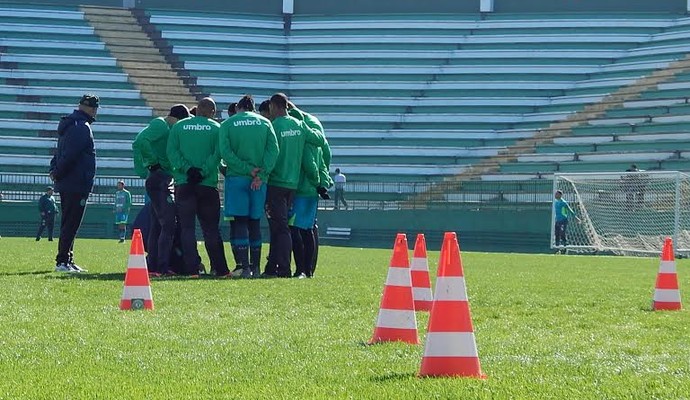 Chapecoense apresenta (Foto: Laion Espíndula) Chapecoense apresenta (Foto: Laion Espíndula)