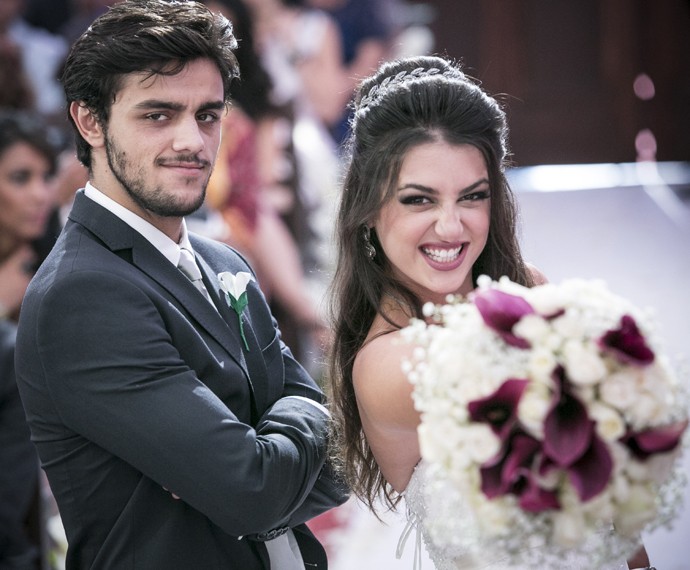 Veja cliques irados do Casamento de Cobra e Jade (Foto: Raphael Dias/Gshow)