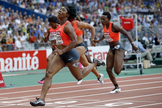 Shelly-Ann Fraser-Pryce na Diamond League (Foto: Reuters) Shelly-Ann Fraser-Pryce na Diamond League (Foto: Reuters)