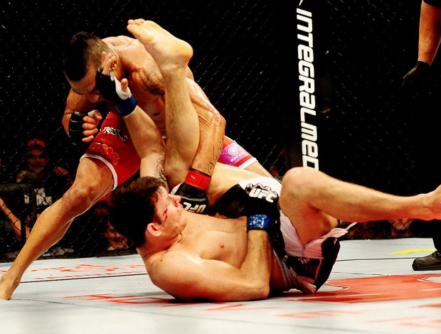 UFC São Paulo vitor belfort e michael Bisping (Foto: Marcos Ribolli / Globoesporte.com)