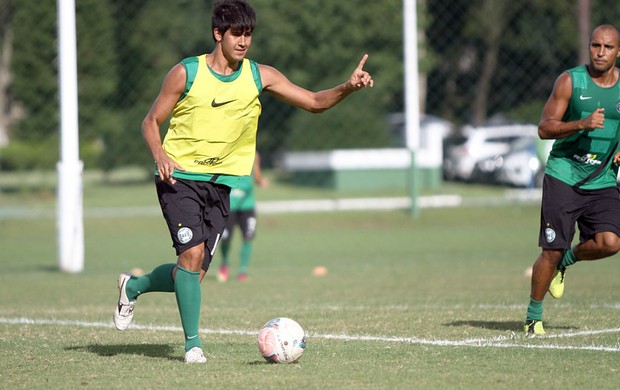 Leandro Almeida durante o treino do Coritiba (Foto: Divulgação / Site oficial do Coritiba)