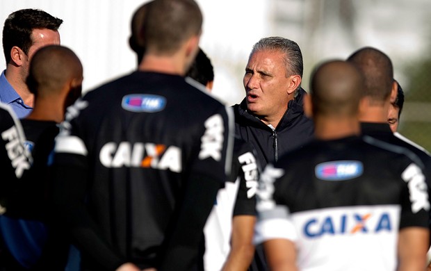 Tite treino Corinthians (Foto: Daniel Augusto Jr. / Ag. Corinthians)