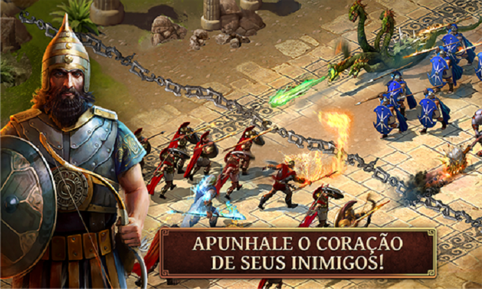 Age of Sparta desafia a jogador a construir civilizações e guerrear com os deuses (Foto: Divulgação/Windows Phone Store)