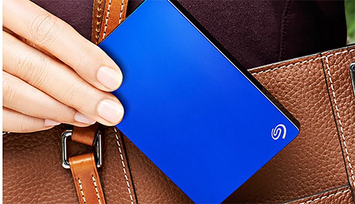 HD Externo Backup Plus Slim da Seagate tem 2 TB com design fino e leve (Foto: Divulgação/Seagate)