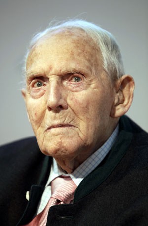 Leopold Engleitner morreu aos 107 anos (Foto: Frank Rumpenhorst/DPA/AFP)