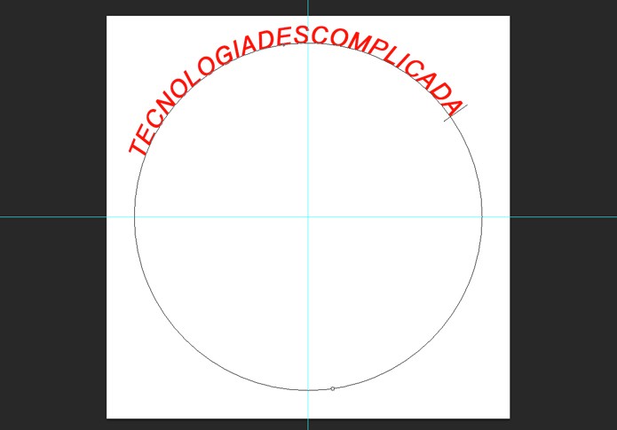 Frase aplicada sobre o demarcador (Foto: Reprodução/André Sugai)