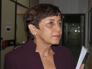 Secretária Aracilba Rocha (Foto: Renata Vasconcelos)