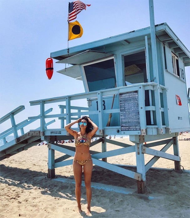 Thaila Ayala em viagem aos Estados Unidos (Foto: Reprodução/Instagram)