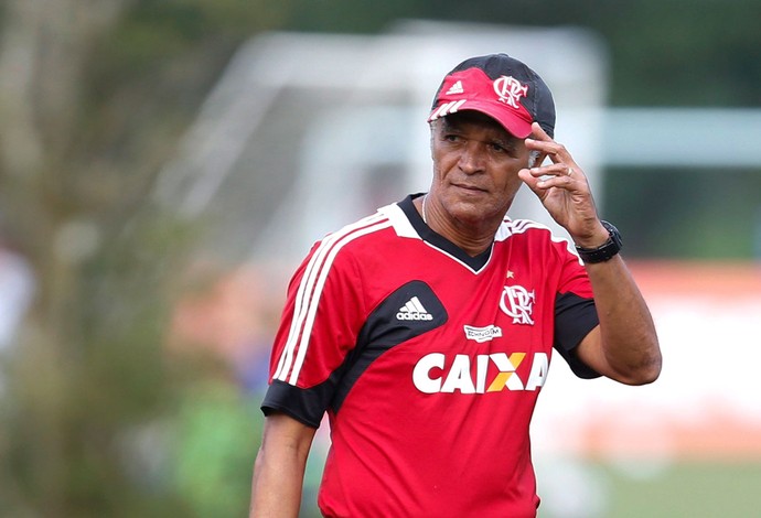 Jayme de Almeida treino do Flamengo  (Foto: Alexandre Cassiano / Agência O Globo)