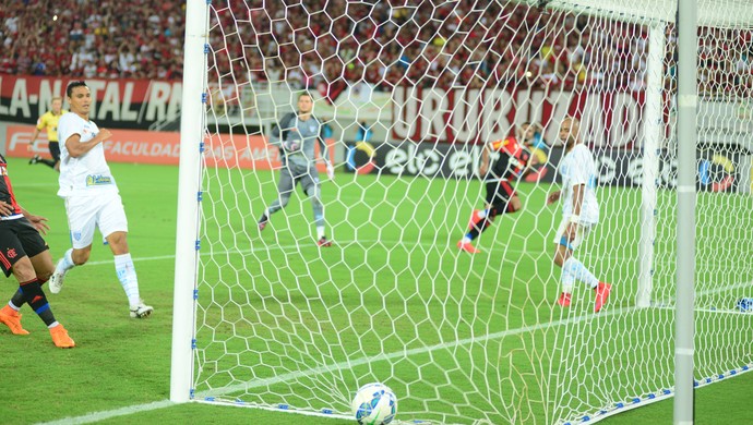 Gol de Kayke - FLamengo x Avaí (Foto: Alexandre Lago/GloboEsporte.com)