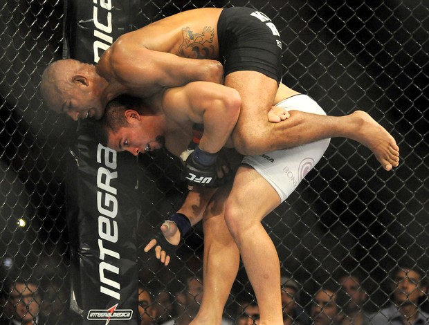 Serginho Moraes e Renée Forte, UFC RIO III (Foto: André Durão / Globoesporte.com)