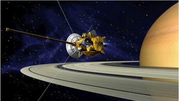 A Cassini fará um voo suicida em direção a superfície de Saturno em 2017 (Foto: Nasa)