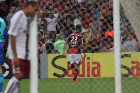 Eduardo da Silva comemora gol pelo Flamengo (Foto: Gilvan de Souza / Flamengo) Eduardo da Silva comemora gol pelo Flamengo (Foto: Gilvan de Souza / Flamengo)