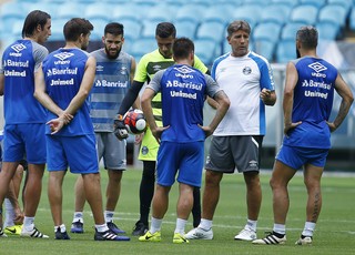 Renato Portaluppi Grêmio grupo time (Foto: Lucas Uebel/Grêmio) Renato Portaluppi Grêmio grupo time (Foto: Lucas Uebel/Grêmio)