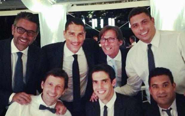 Ronaldo Kaká casamento Leonardo (Foto: Reprodução / Instagram)