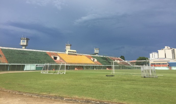 Estádio do Trabalhador recebe reformas para o Campeonato Carioca (Foto: Divulgação/Resende FC)