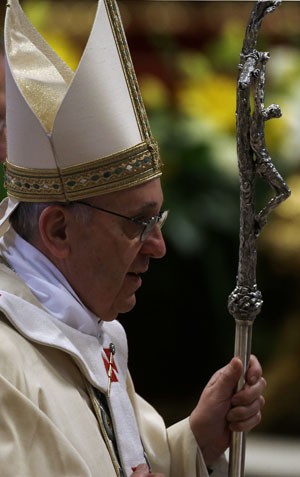 Papa Francisco pediu que crise na Venezuela seja resolvida de forma pacífica (Foto: Gregorio Borgia/AP)