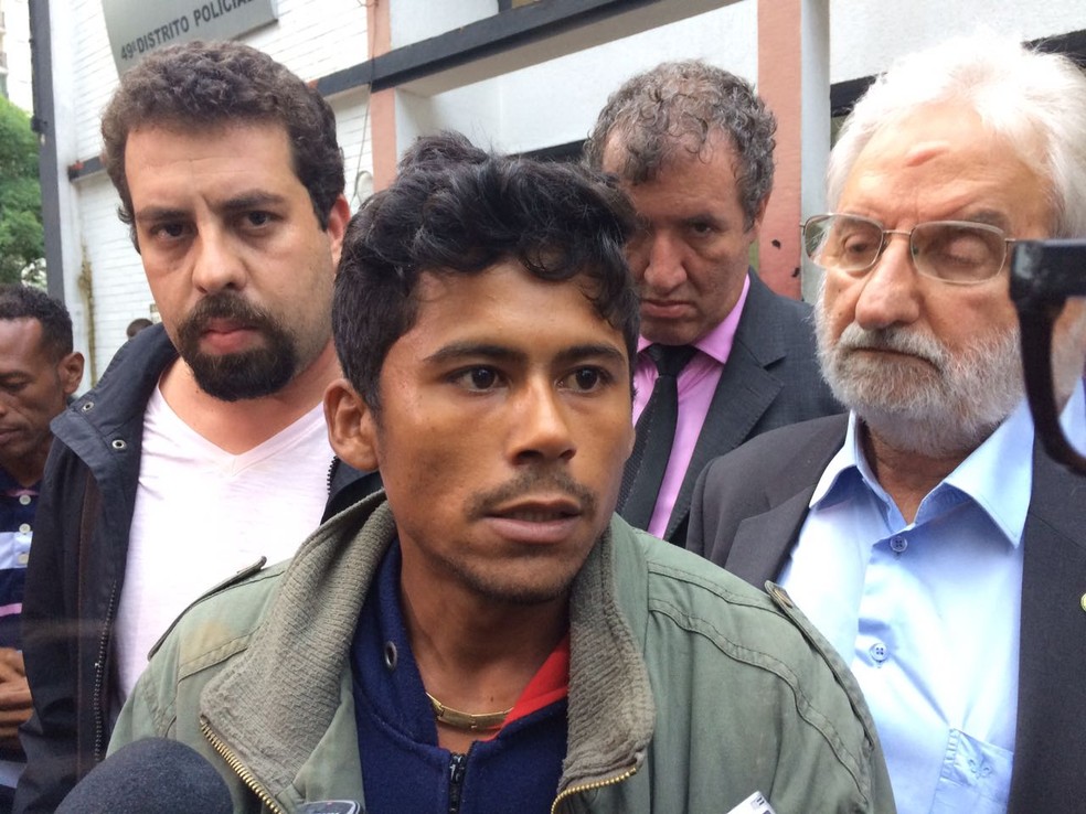 José Ferreira Lima também foi detido e liberado de delegacia (Foto: Glauco Araújo/G1)